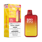 Buy Now ! DRIP'N EVO 28K STAR BOOM with 28000 puffs ,20ml of e-liquid and rechargeable battery. Order online at MV